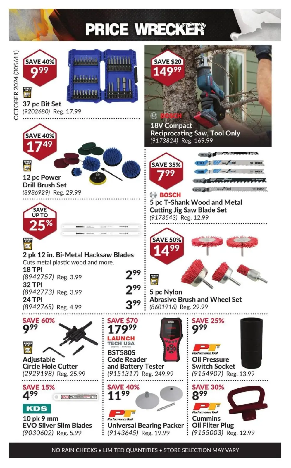 Page 22 in Price Wrecker at Princess Auto Canada