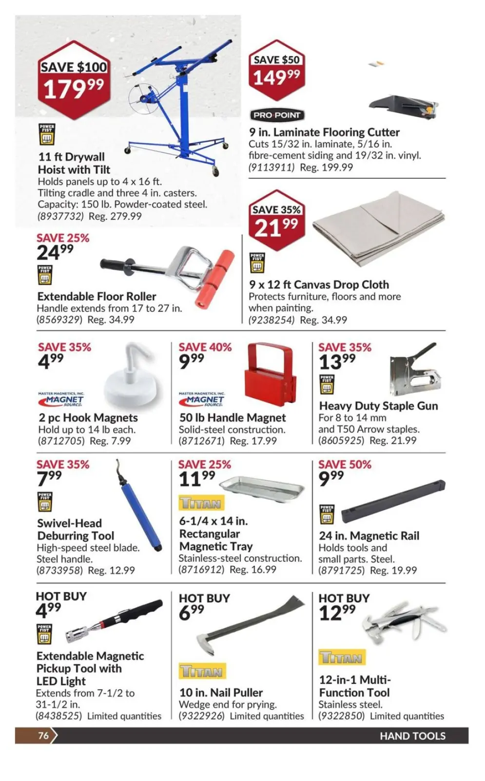 Princess Auto Canada Offers from 5 to 17 November 2024 National Sale - Page 80