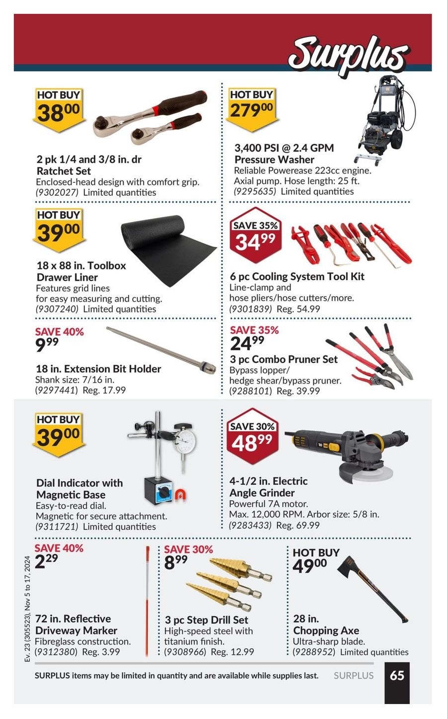 Princess Auto Canada Offers from 5 to 17 November 2024 National Sale