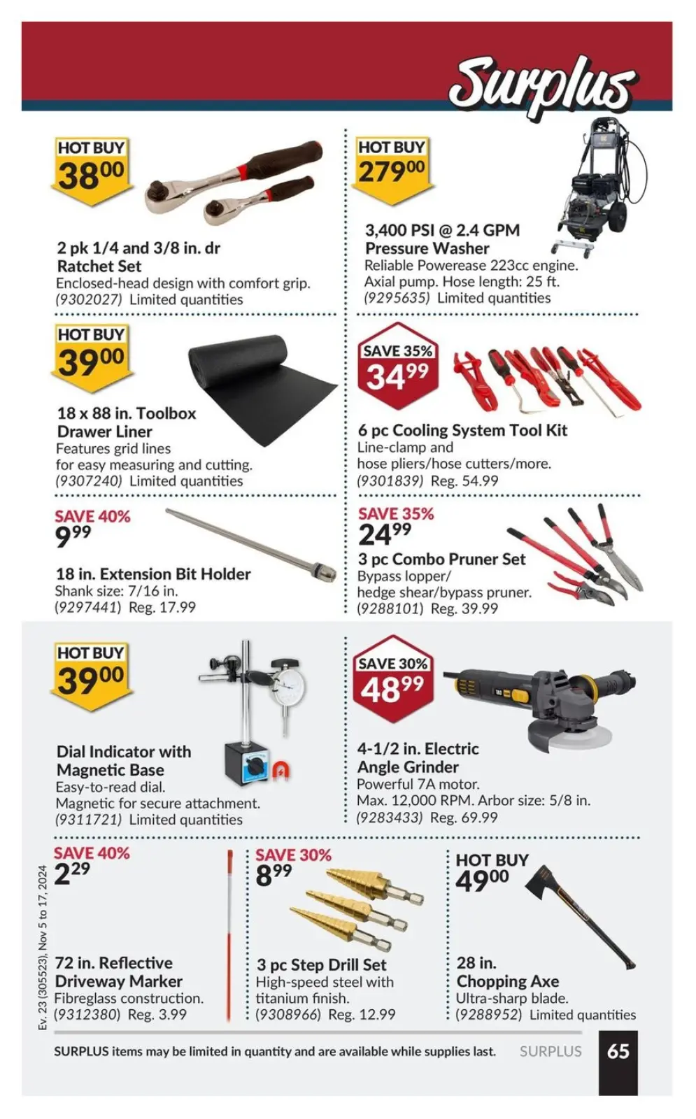 Princess Auto Canada Offers from 5 to 17 November 2024 National Sale - Page 69