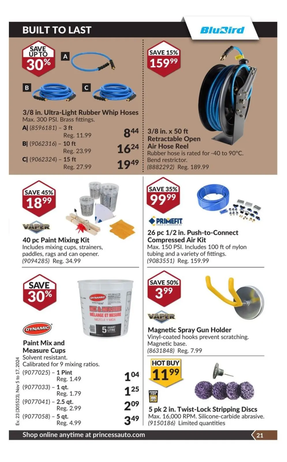 Princess Auto Canada Offers from 5 to 17 November 2024 National Sale - Page 25