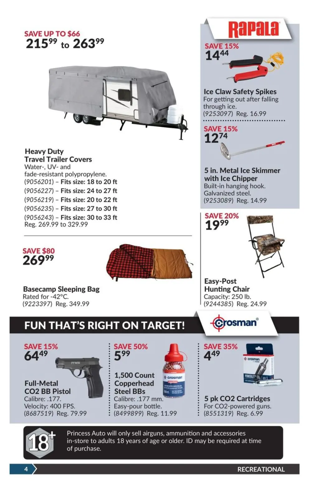 Page 8 in National Sale at Princess Auto Canada