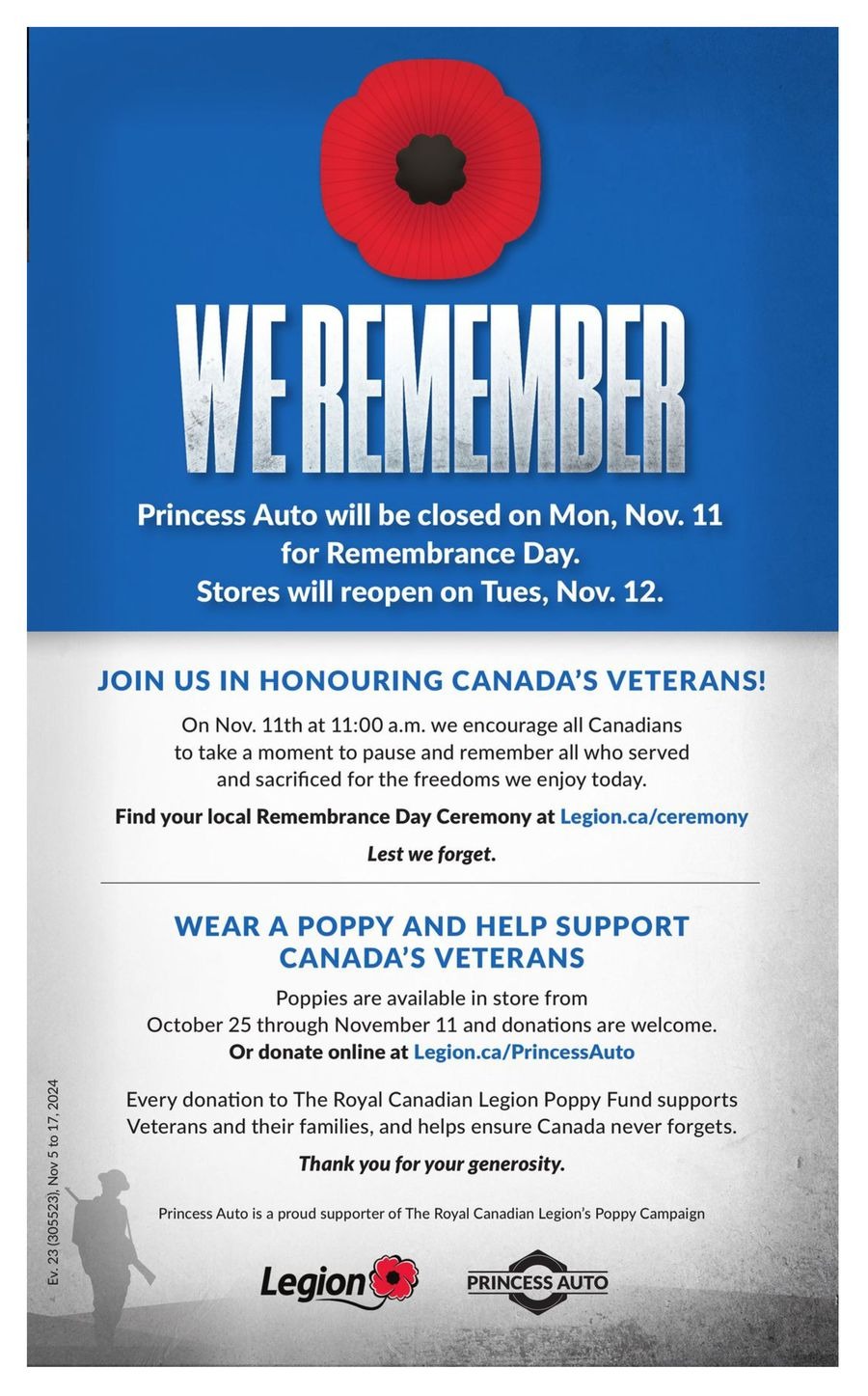 Princess Auto Canada Offers from 5 to 17 November 2024 National Sale