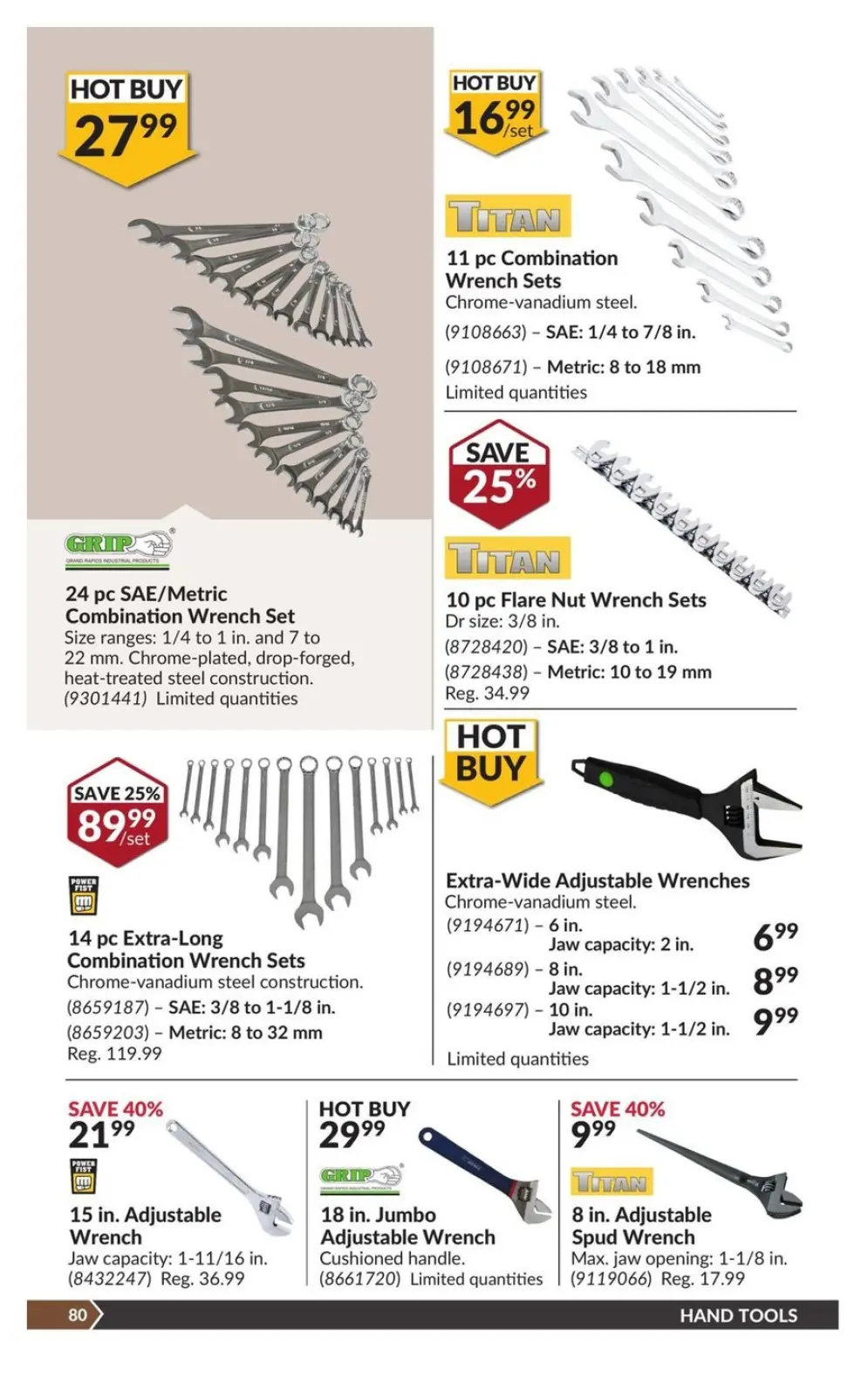 Page 84 in National Sale at Princess Auto Canada