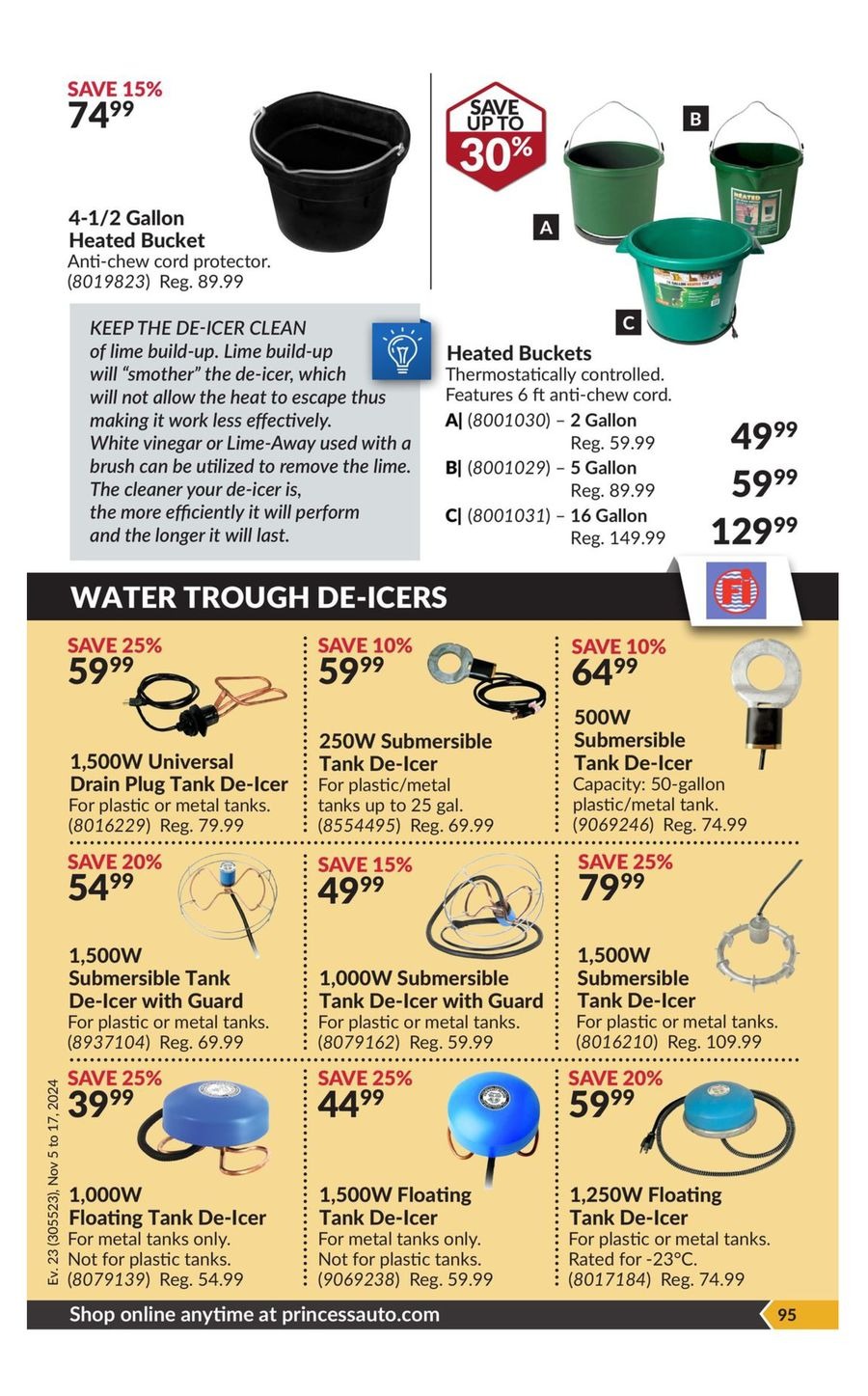 Princess Auto Canada Offers from 5 to 17 November 2024 National Sale