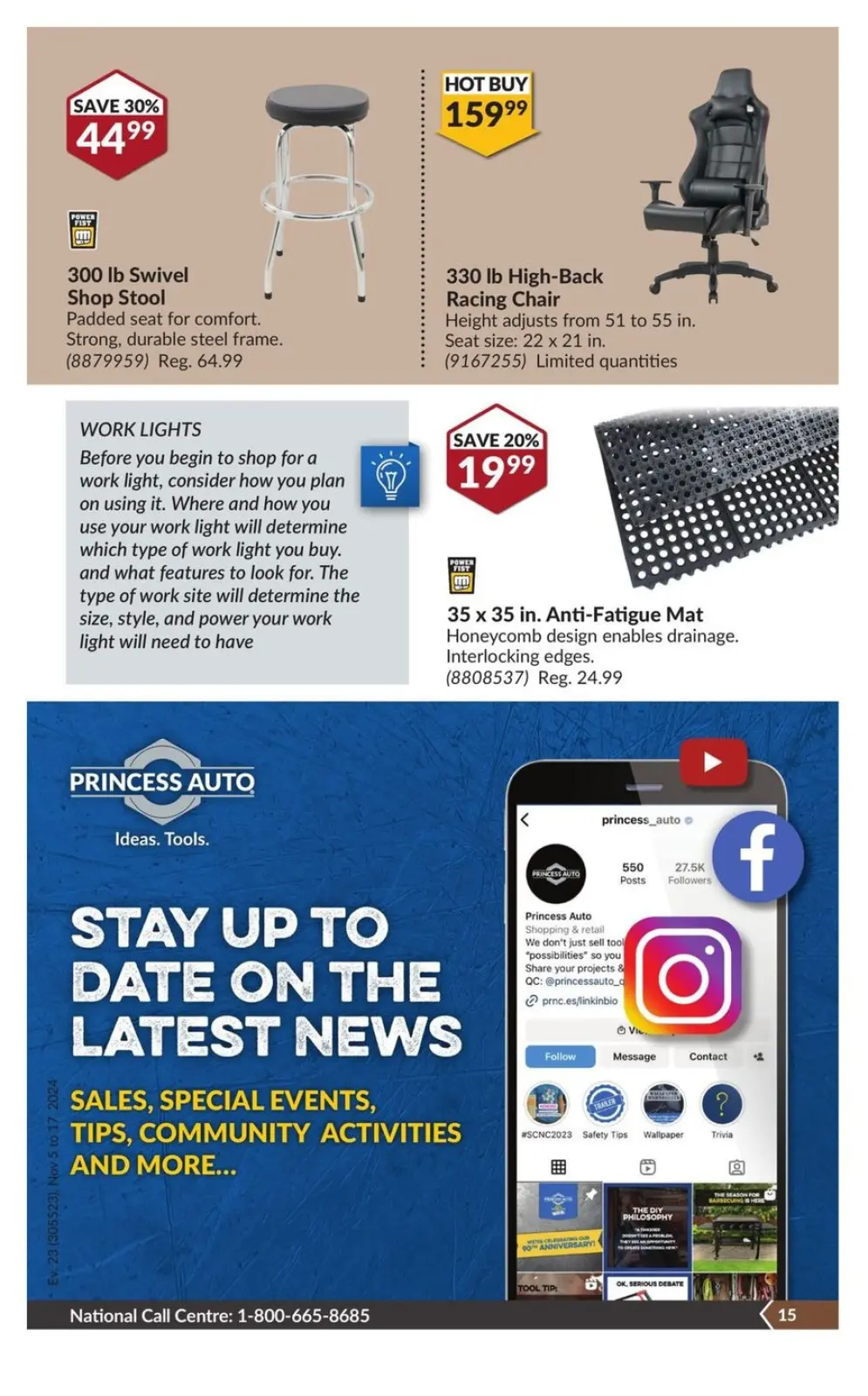 Page 19 in National Sale at Princess Auto Canada