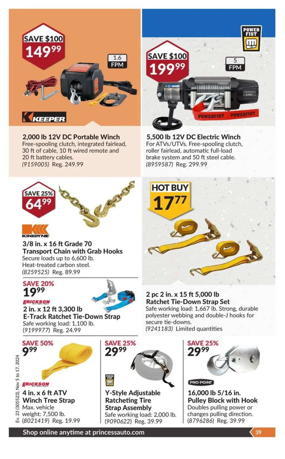 Princess Auto Canada Offers from 5 to 17 November 2024 National Sale - Page 43