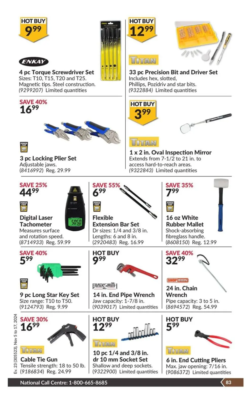 Princess Auto Canada Offers from 5 to 17 November 2024 National Sale - Page 87