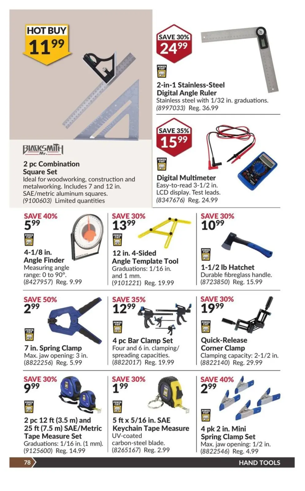 Page 82 in National Sale at Princess Auto Canada