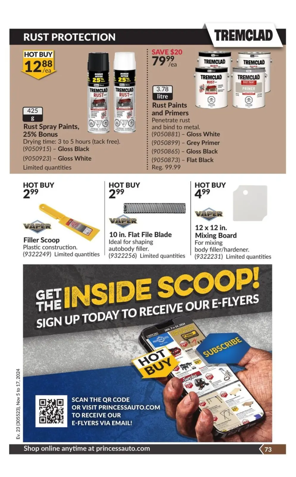 Princess Auto Canada Offers from 5 to 17 November 2024 National Sale - Page 77