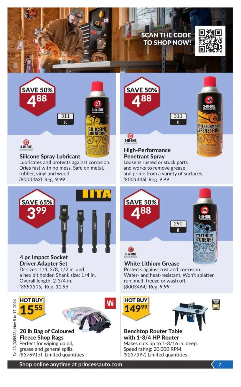 Page 11 in National Sale at Princess Auto Canada