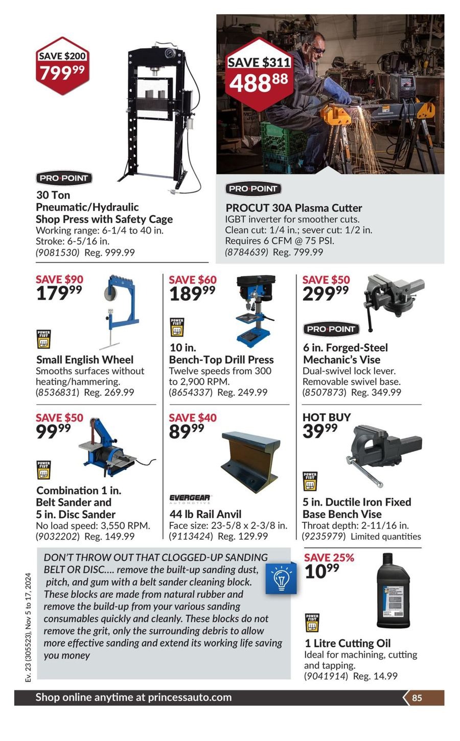 Princess Auto Canada Offers from 5 to 17 November 2024 National Sale