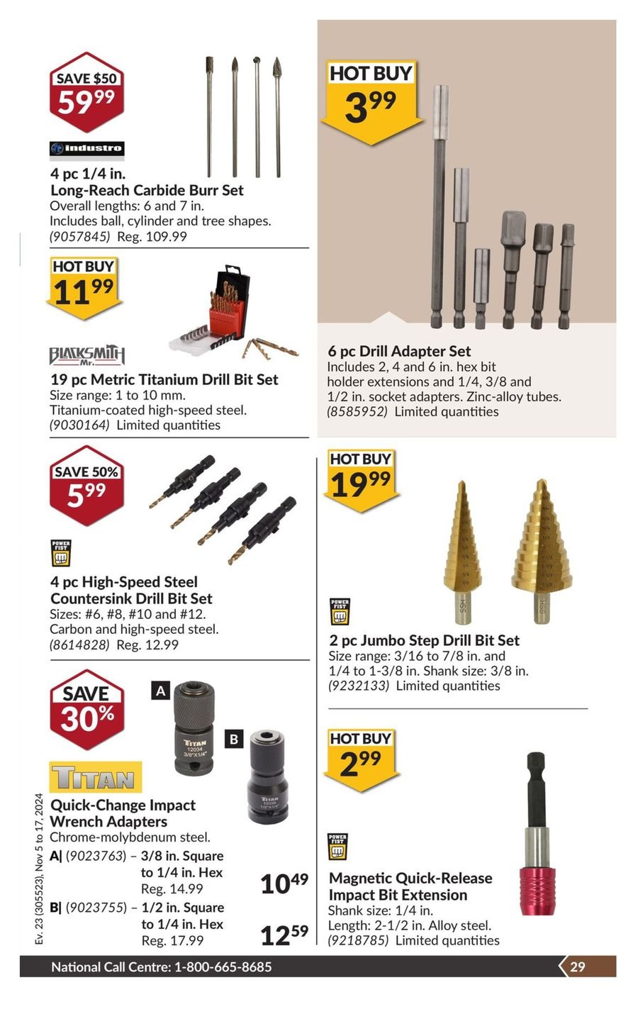 Princess Auto Canada Offers from 5 to 17 November 2024 National Sale