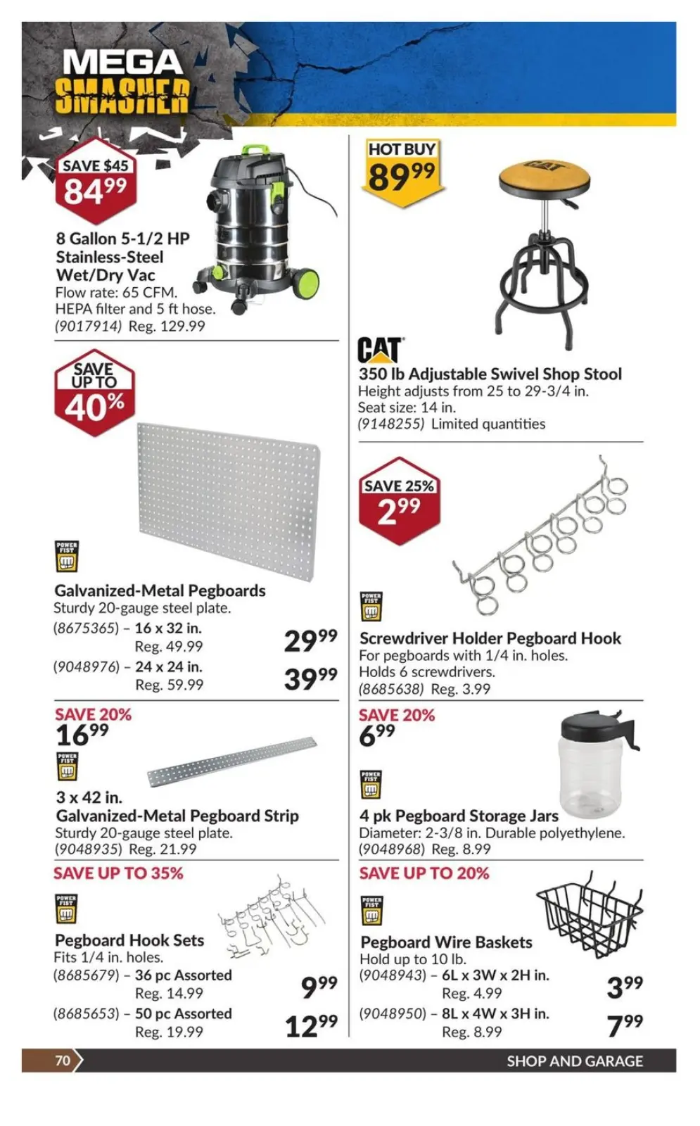 Princess Auto Canada Offers from 19 November to 1 December 2024 Mega Smasher - Page 78