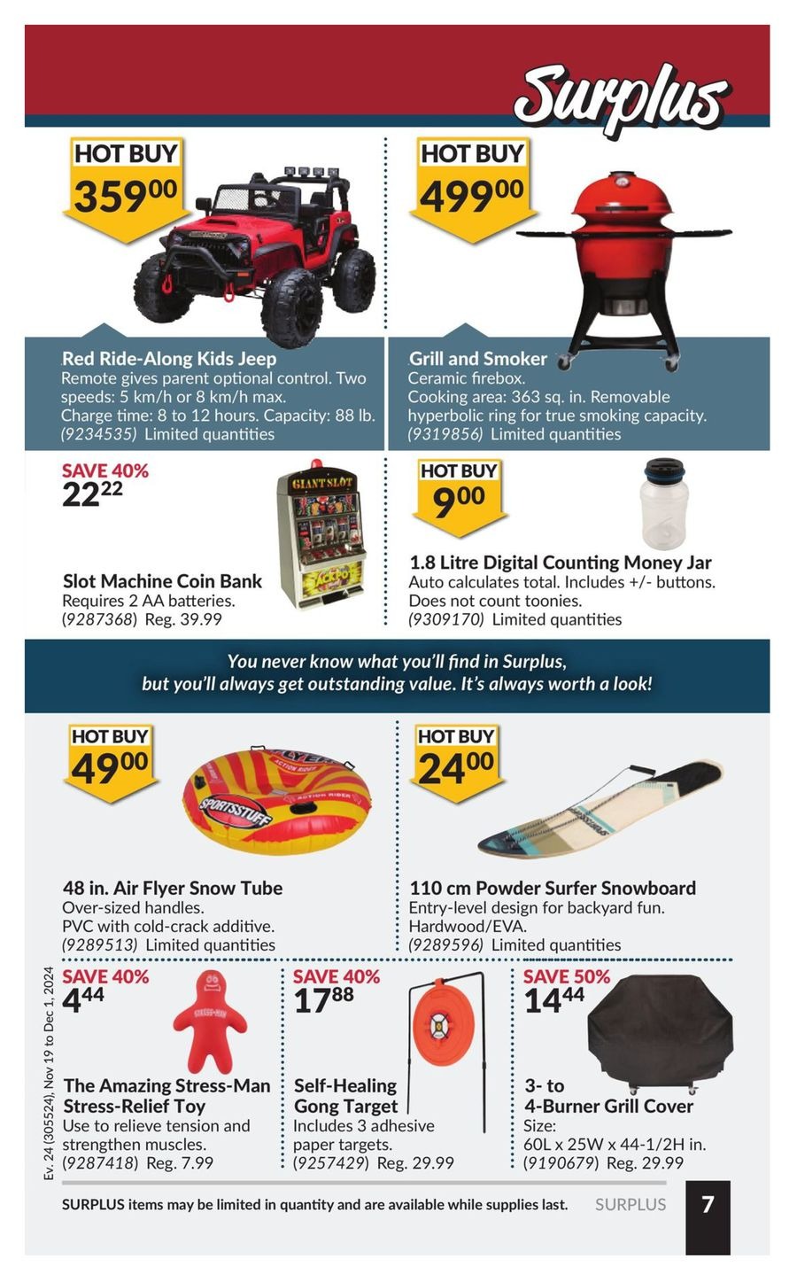 Princess Auto Canada Offers from 19 November to 1 December 2024 Mega Smasher