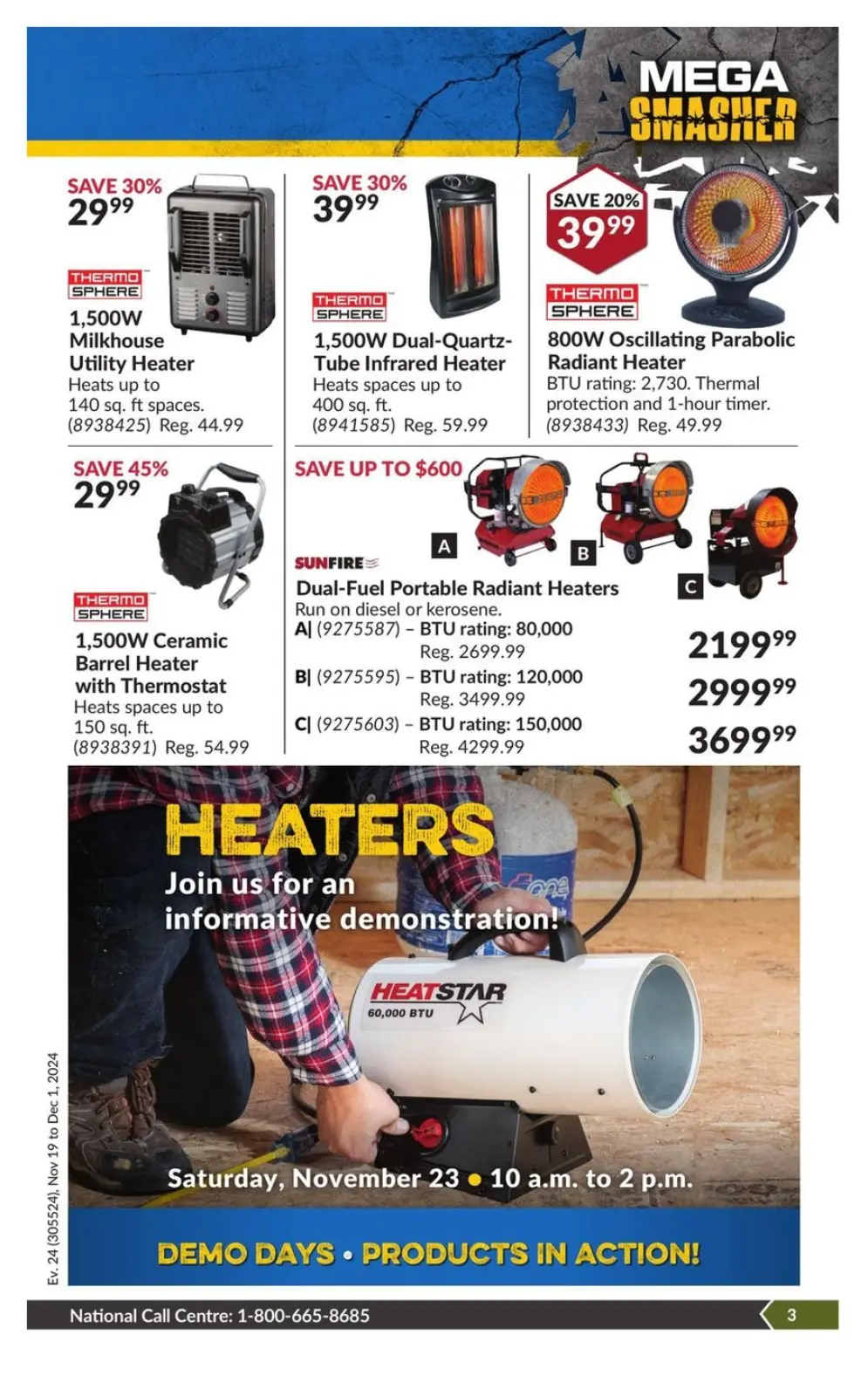 Princess Auto Canada Offers from 19 November to 1 December 2024 Mega Smasher - Page 10