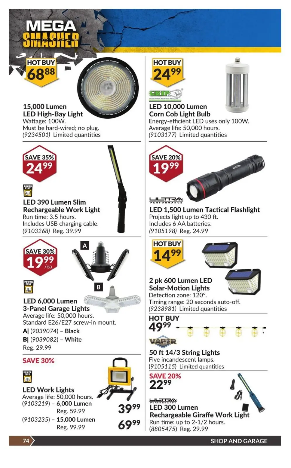 Princess Auto Canada Offers from 19 November to 1 December 2024 Mega Smasher - Page 82