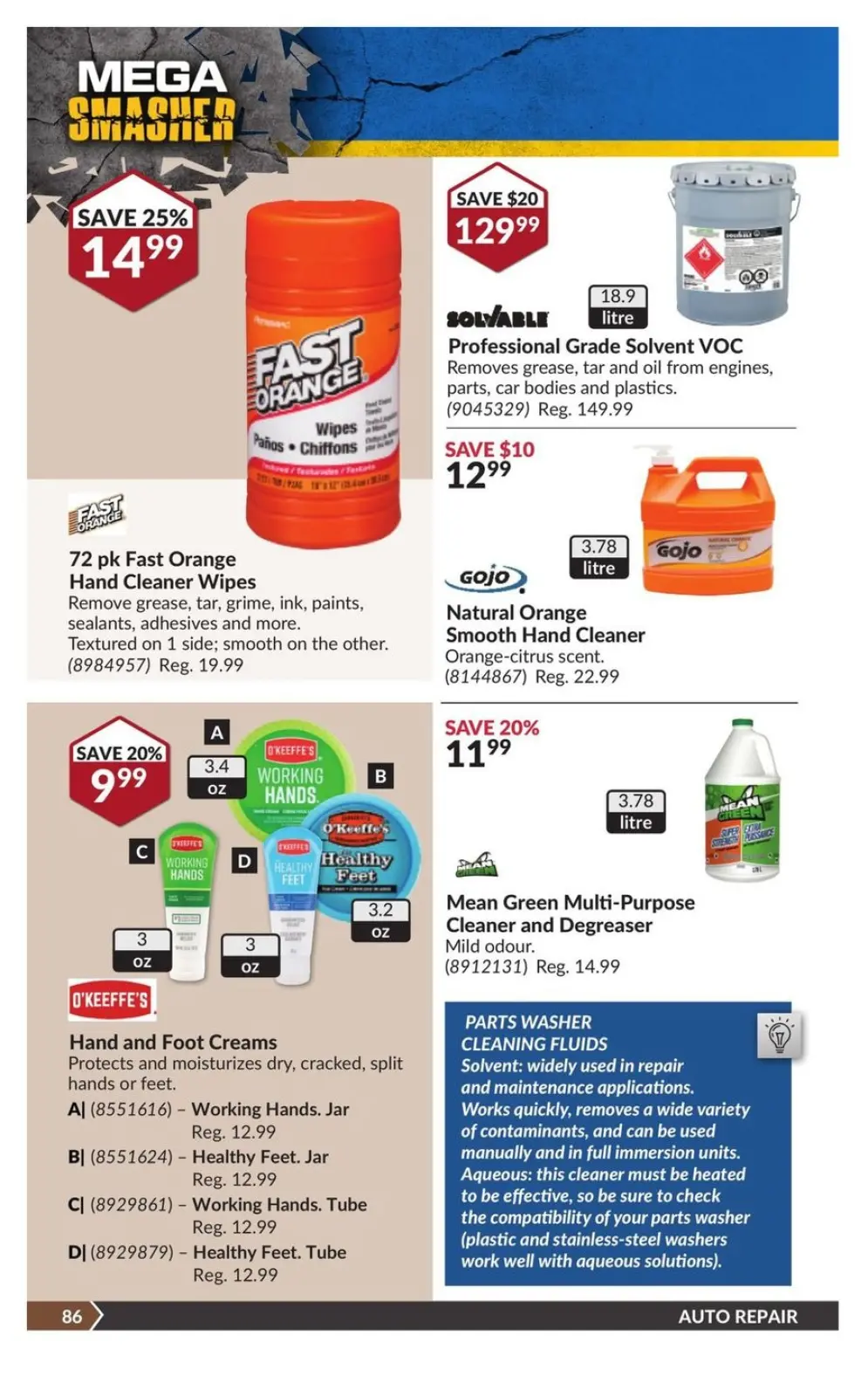 Princess Auto Canada Offers from 19 November to 1 December 2024 Mega Smasher - Page 94