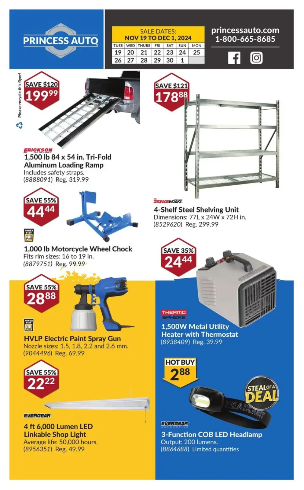 Page 2 in Mega Smasher at Princess Auto Canada