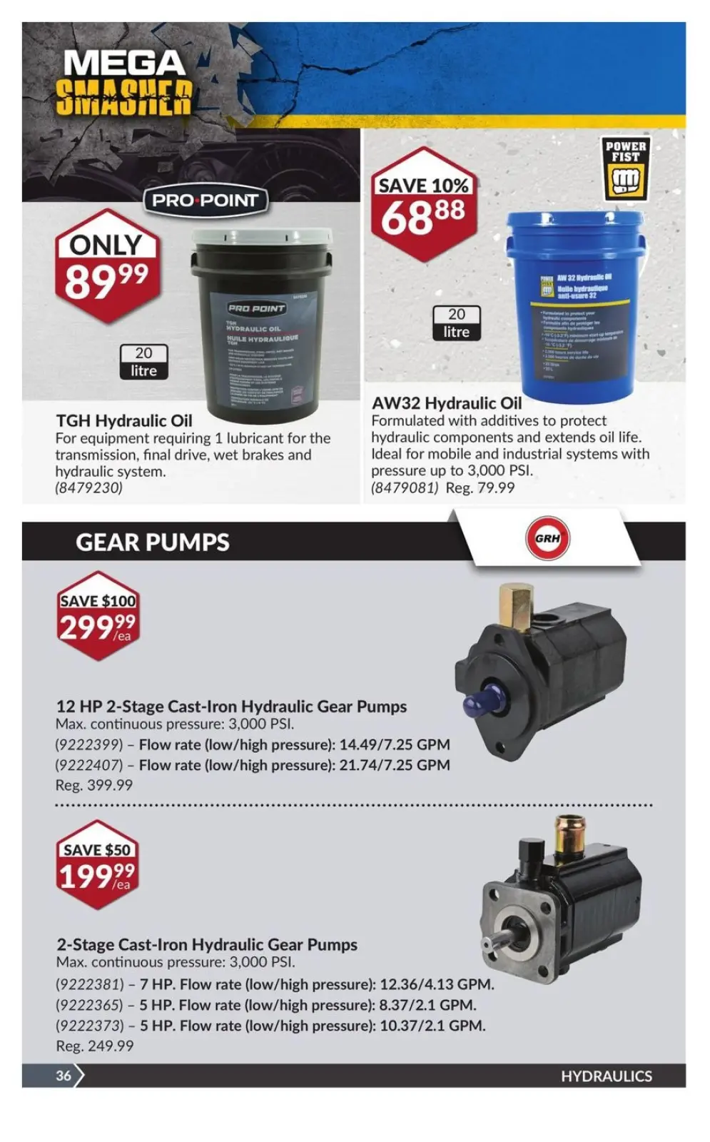 Princess Auto Canada Offers from 19 November to 1 December 2024 Mega Smasher - Page 43