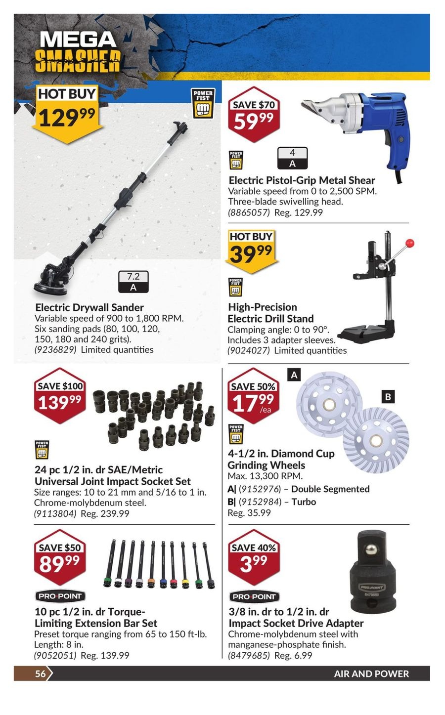 Princess Auto Canada Offers from 19 November to 1 December 2024 Mega Smasher