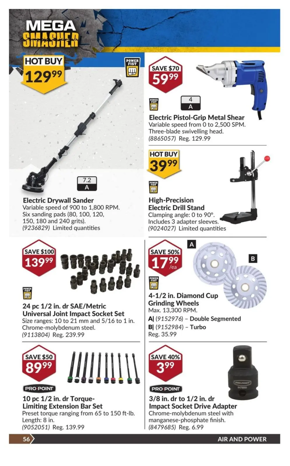 Princess Auto Canada Offers from 19 November to 1 December 2024 Mega Smasher - Page 64