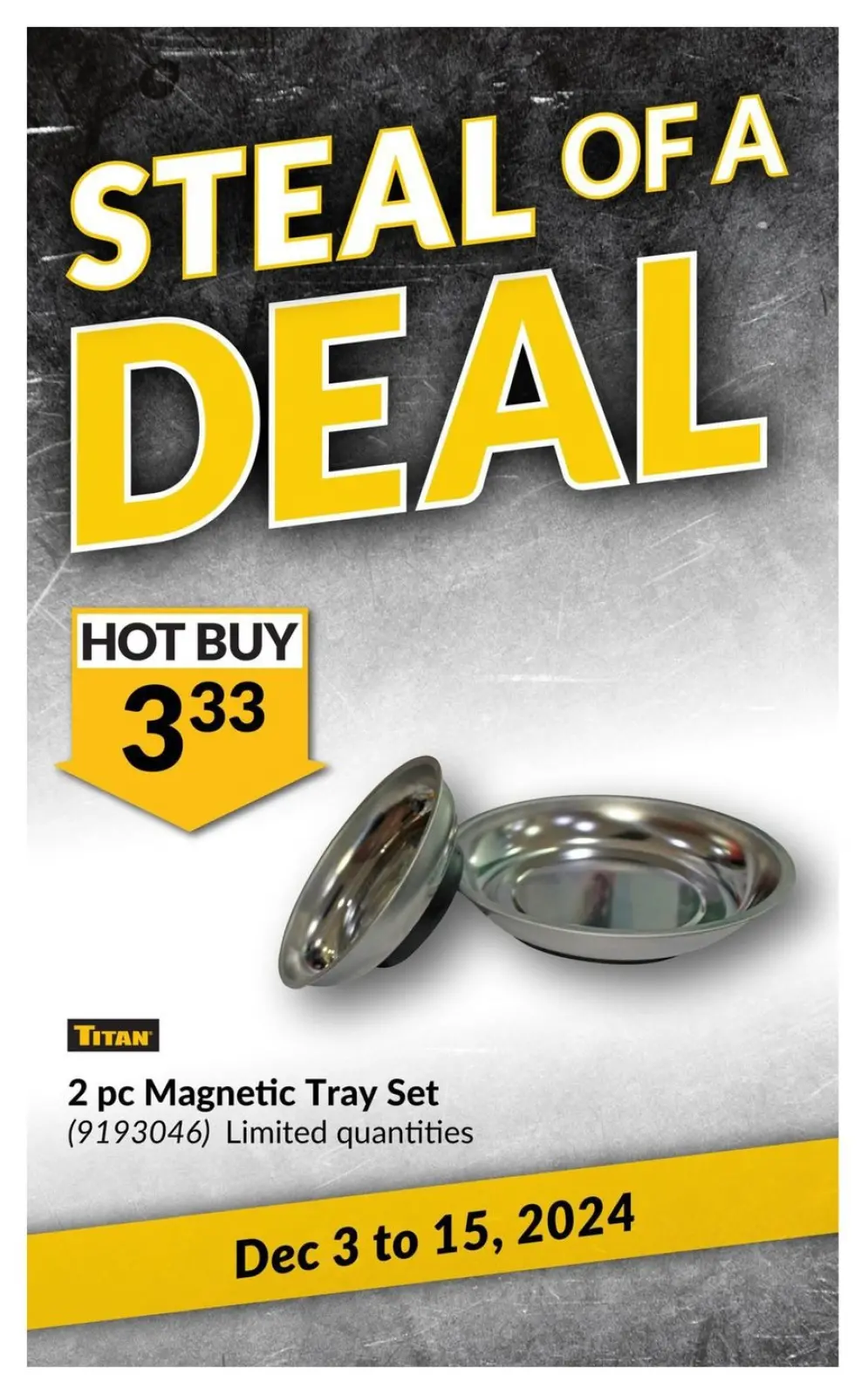 Princess Auto Canada Offers from 19 November to 1 December 2024 Mega Smasher - Page 5