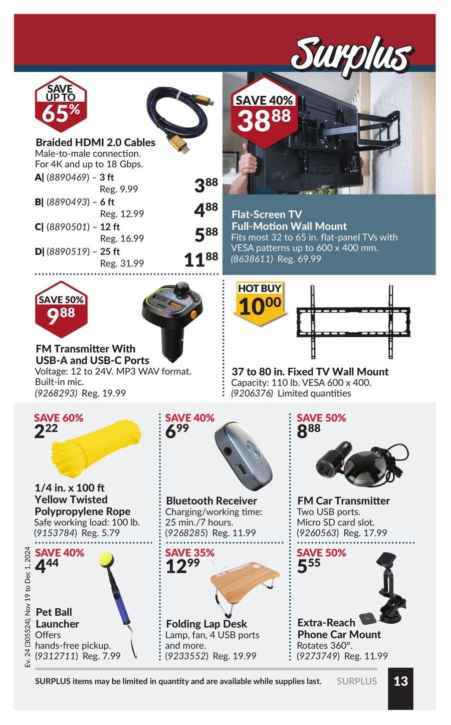 Princess Auto Canada Offers from 19 November to 1 December 2024 Mega Smasher