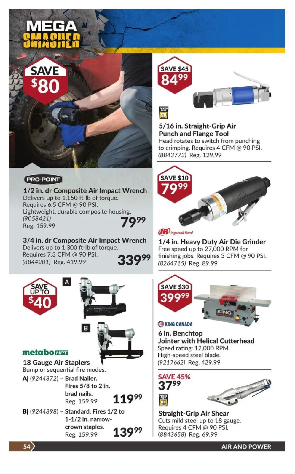 Page 62 in Mega Smasher at Princess Auto Canada