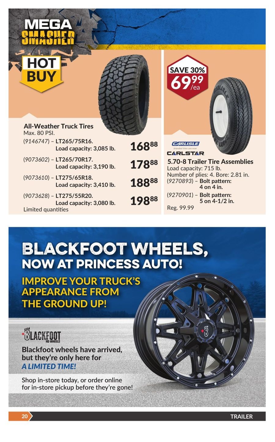 Princess Auto Canada Offers from 19 November to 1 December 2024 Mega Smasher