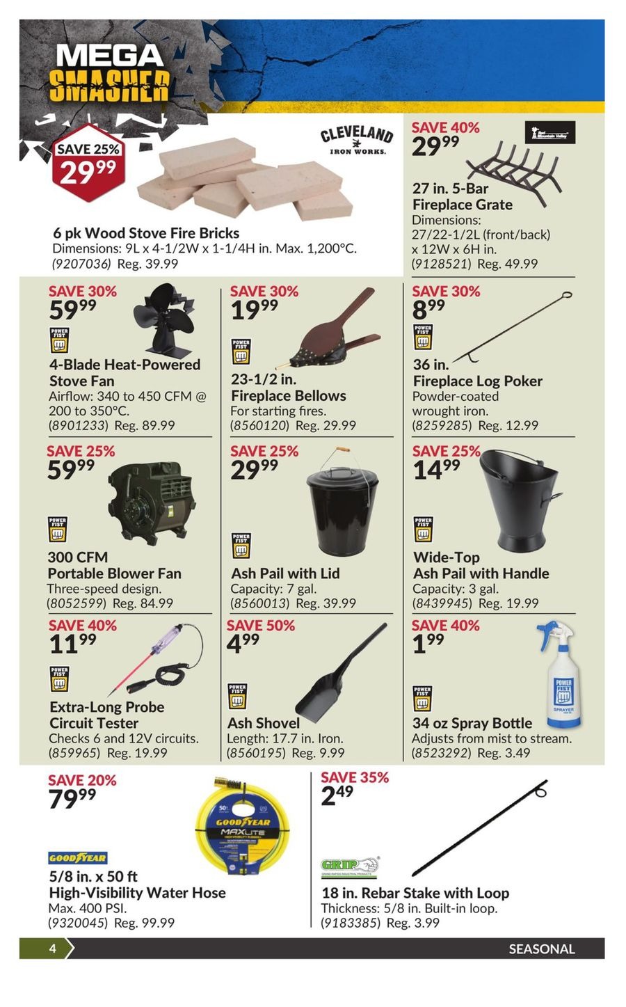 Princess Auto Canada Offers from 19 November to 1 December 2024 Mega Smasher