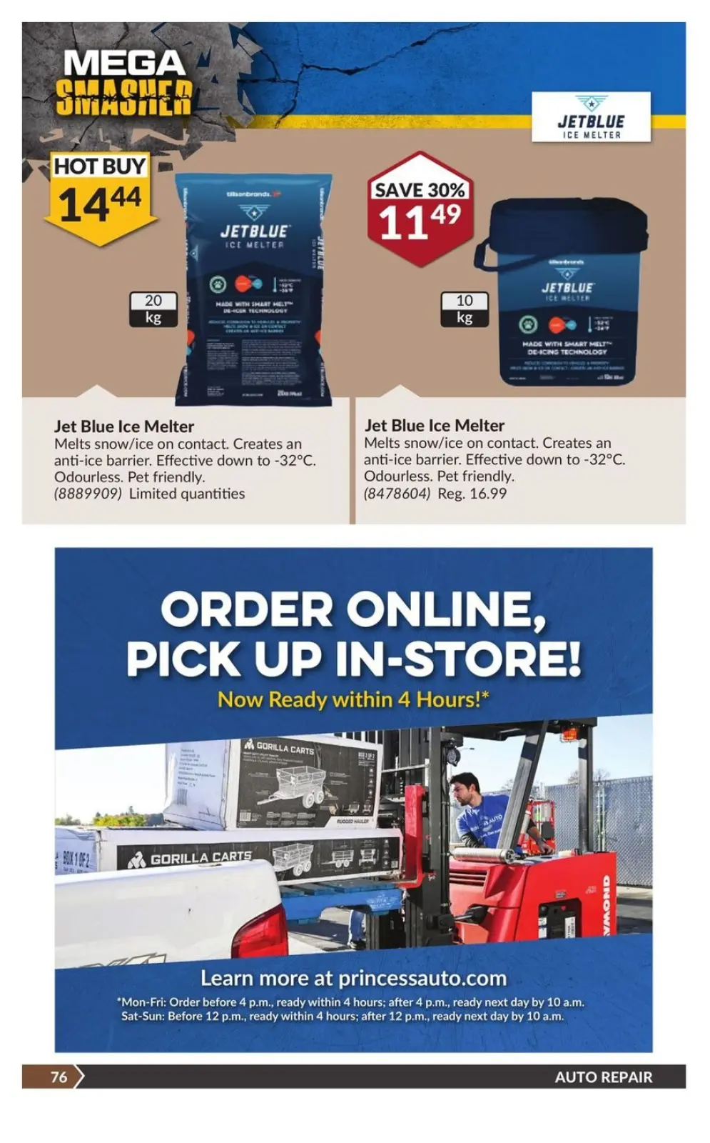 Princess Auto Canada Offers from 19 November to 1 December 2024 Mega Smasher - Page 84