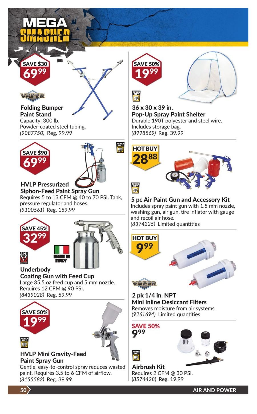 Princess Auto Canada Offers from 19 November to 1 December 2024 Mega Smasher