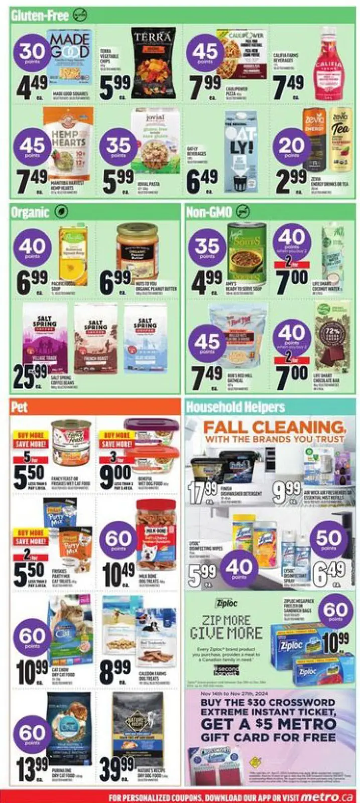 Metro supermarket Canada Offers from 14 to 20 November 2024 Weekly offers - Page 18