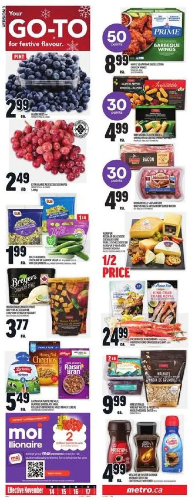 Page 1 in Weekly offers at Metro supermarket Canada
