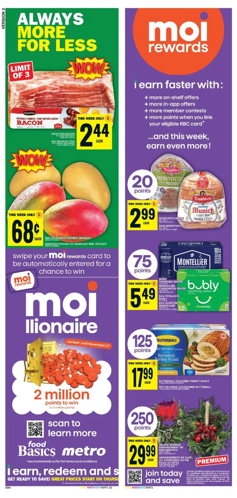 Page 1 in Always more for less at Food Basics Canada