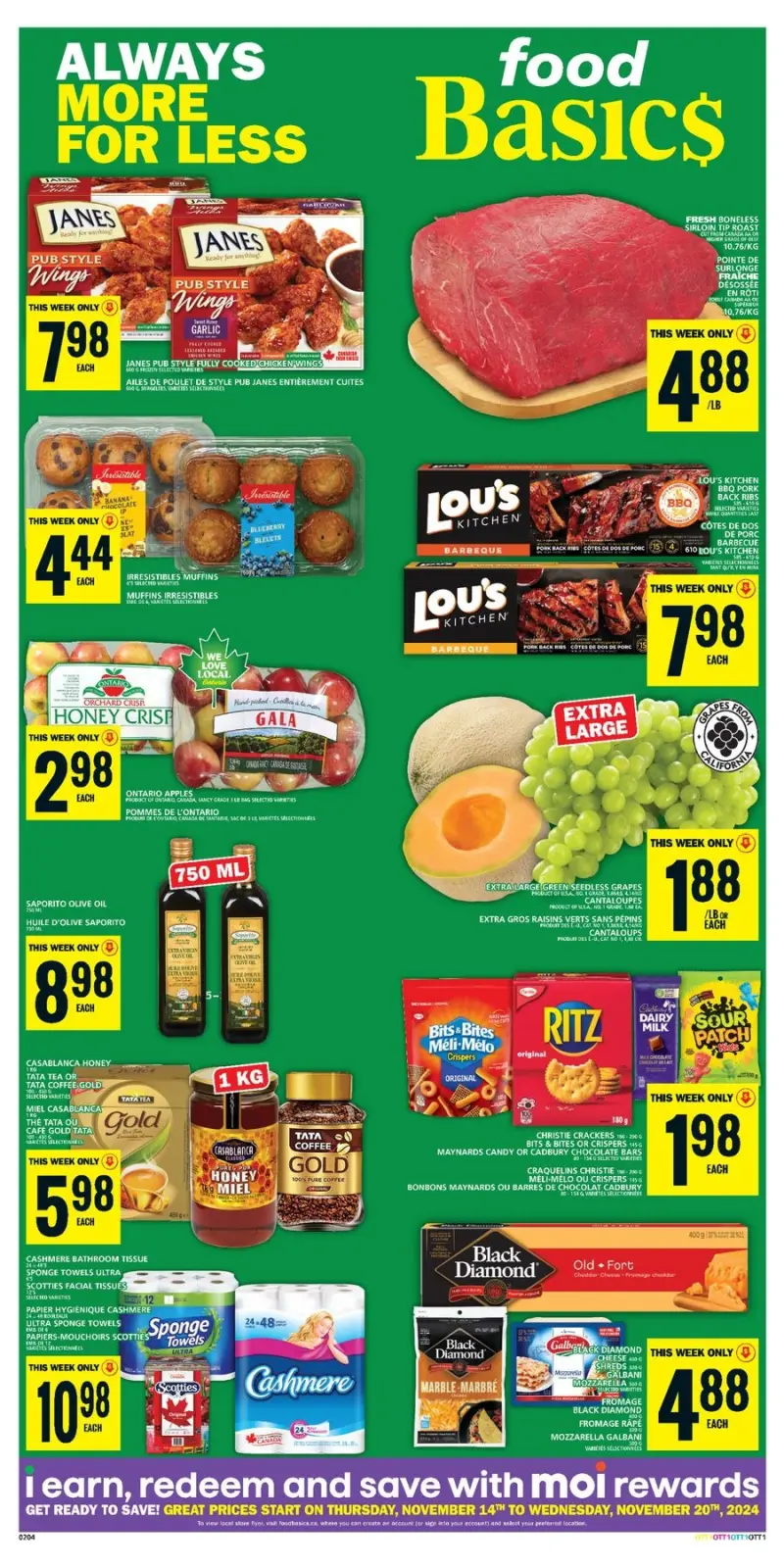 Page 2 in Always more for less at Food Basics Canada