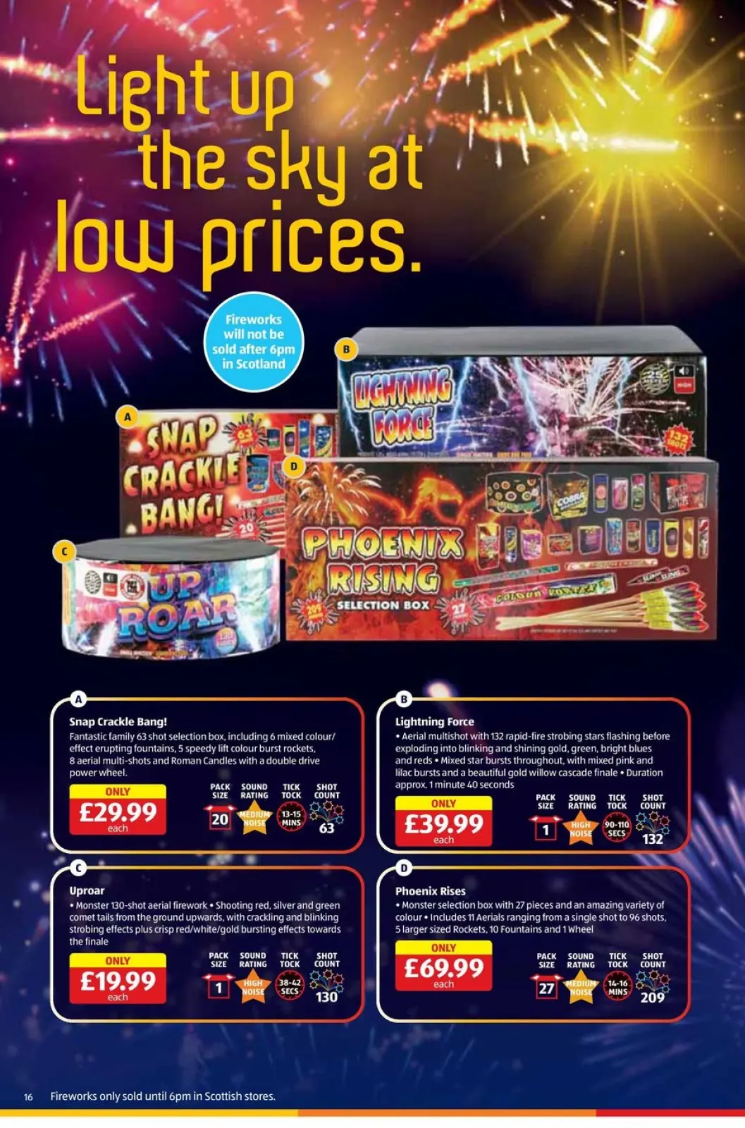 Página 16 en ofertas de Black Friday en ALDI Reino Unido