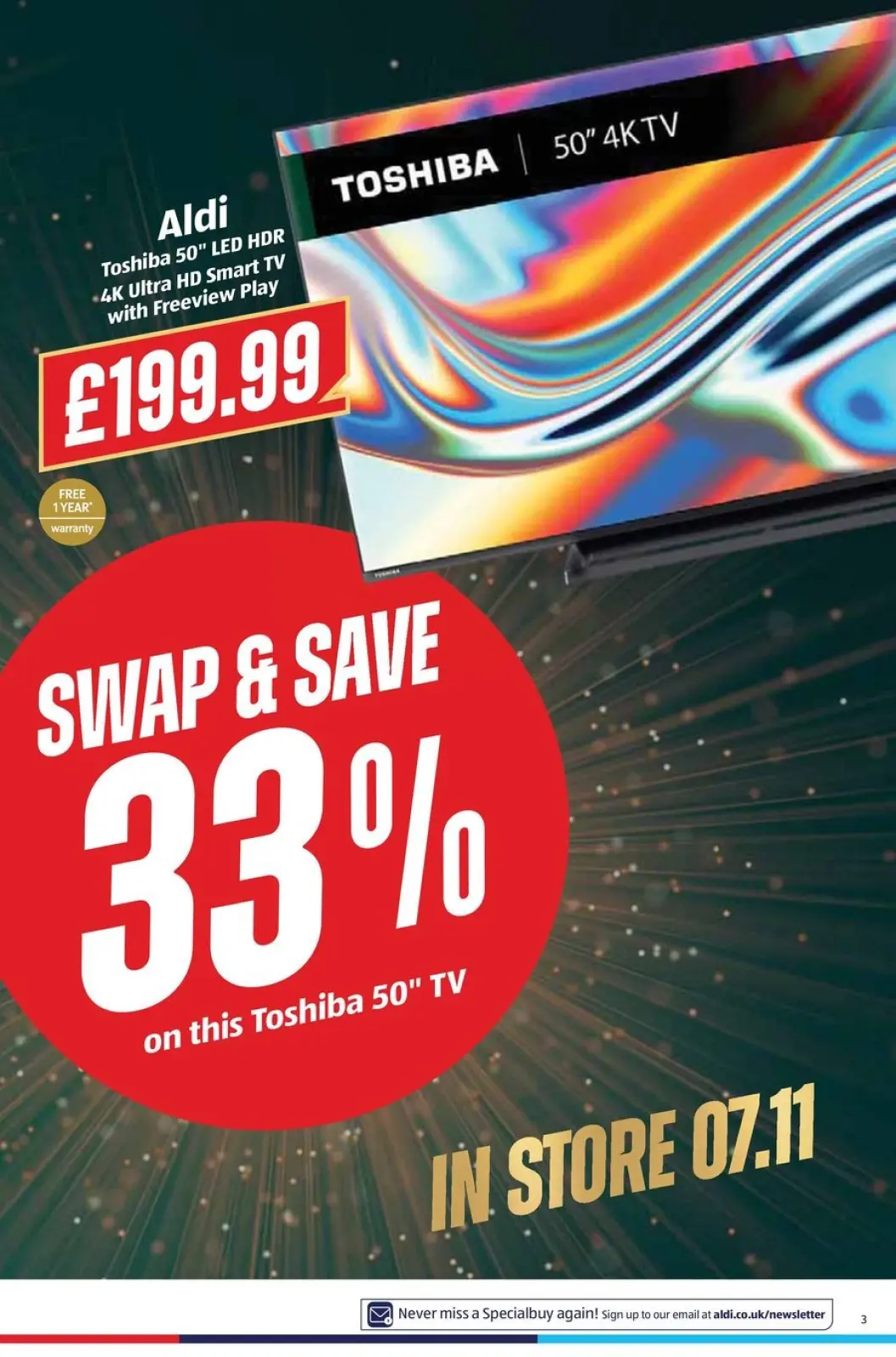 Página 3 en ofertas de Black Friday en ALDI Reino Unido