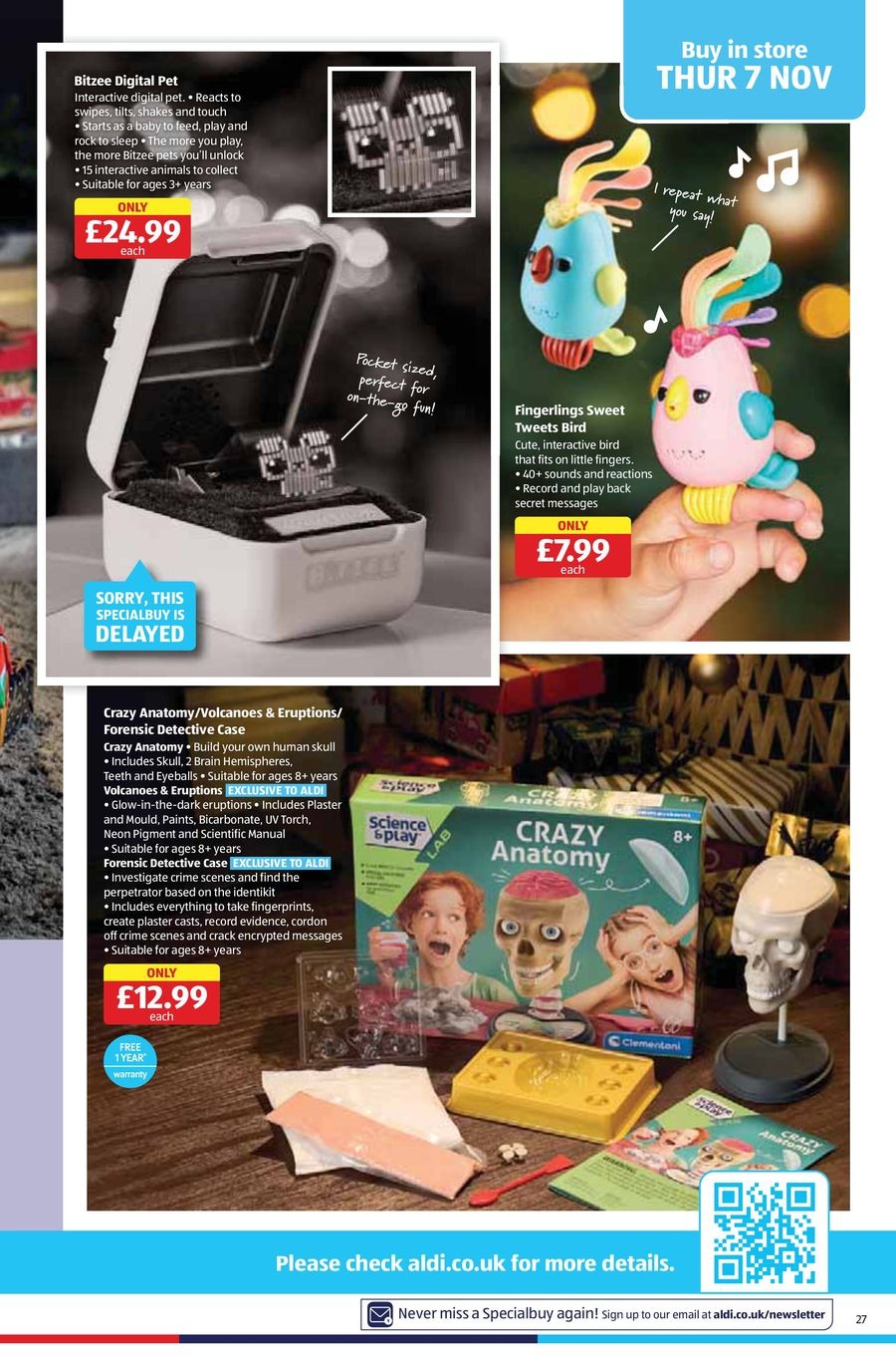 عروض ألدي بريطانيا من 2 حتى 16 نوفمبر 2024 عروض الجمعة السوداء - ألدي - المملكة المتحدة - 2 نوفمبر 2024 – 16 نوفمبر 2024 - صفحة 27