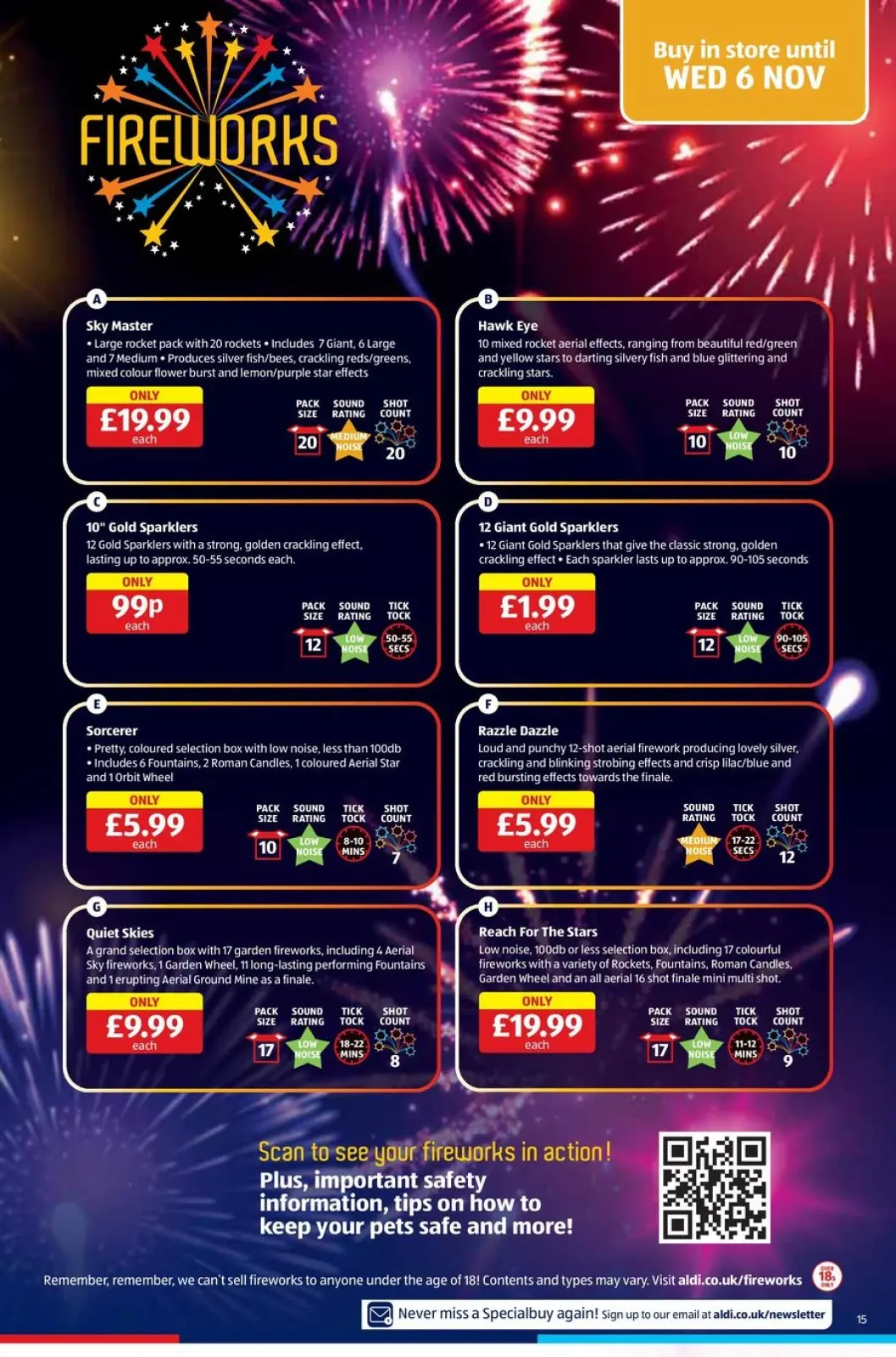 Página 15 en ofertas de Black Friday en ALDI Reino Unido