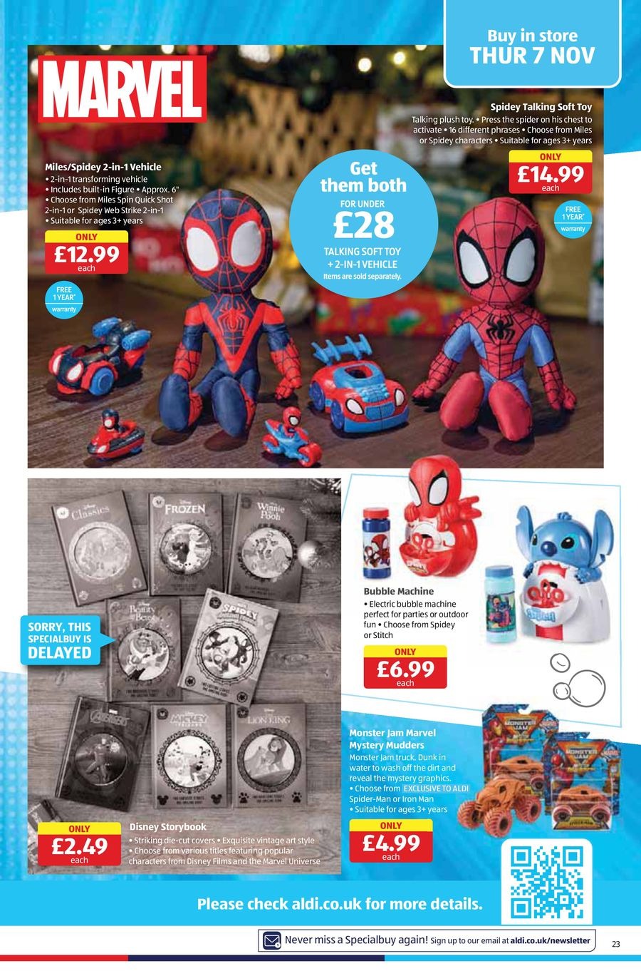 عروض ألدي بريطانيا من 2 حتى 16 نوفمبر 2024 عروض الجمعة السوداء - ألدي - المملكة المتحدة - 2 نوفمبر 2024 – 16 نوفمبر 2024 - صفحة 23