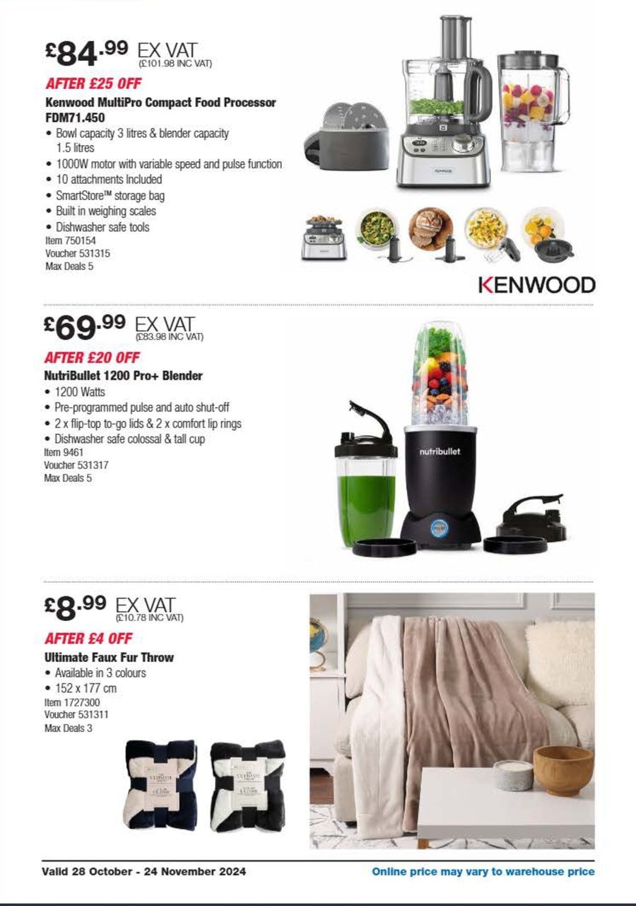 عروض كوستكو بريطانيا من 5 حتى 24 نوفمبر 2024 عروض خاصة بالأعضاء فقط - كوستكو - المملكة المتحدة - 5 نوفمبر 2024 – 24 نوفمبر 2024 - صفحة 6