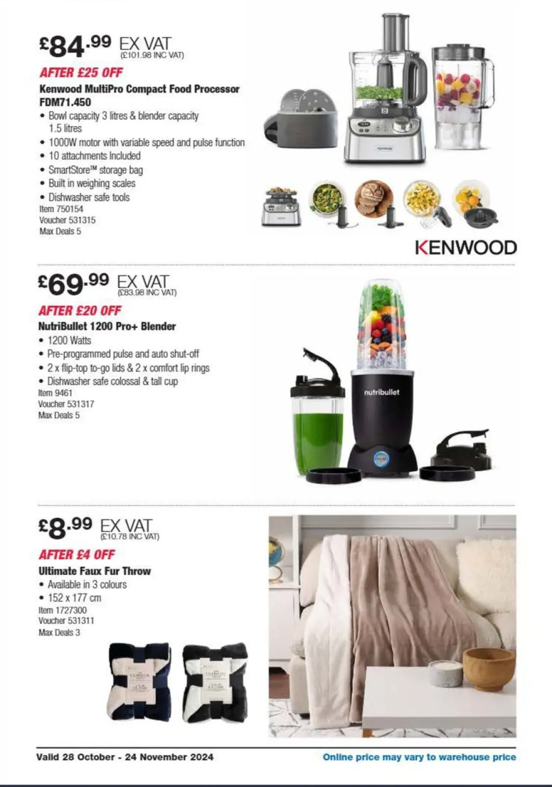 Página 6 en Ahorros exclusivos para miembros en Costco Reino Unido