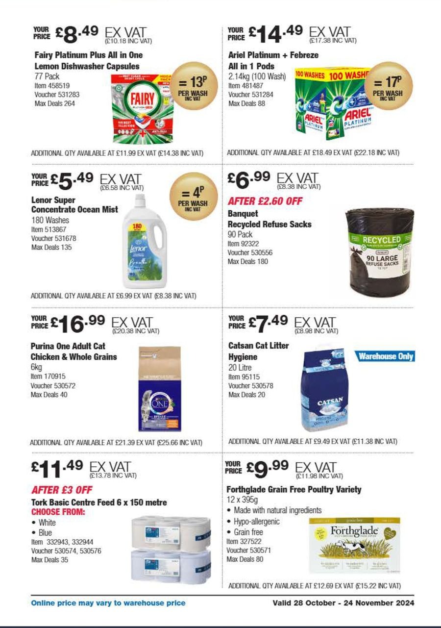 عروض كوستكو بريطانيا من 5 حتى 24 نوفمبر 2024 عروض خاصة بالأعضاء فقط - كوستكو - المملكة المتحدة - 5 نوفمبر 2024 – 24 نوفمبر 2024 - صفحة 25