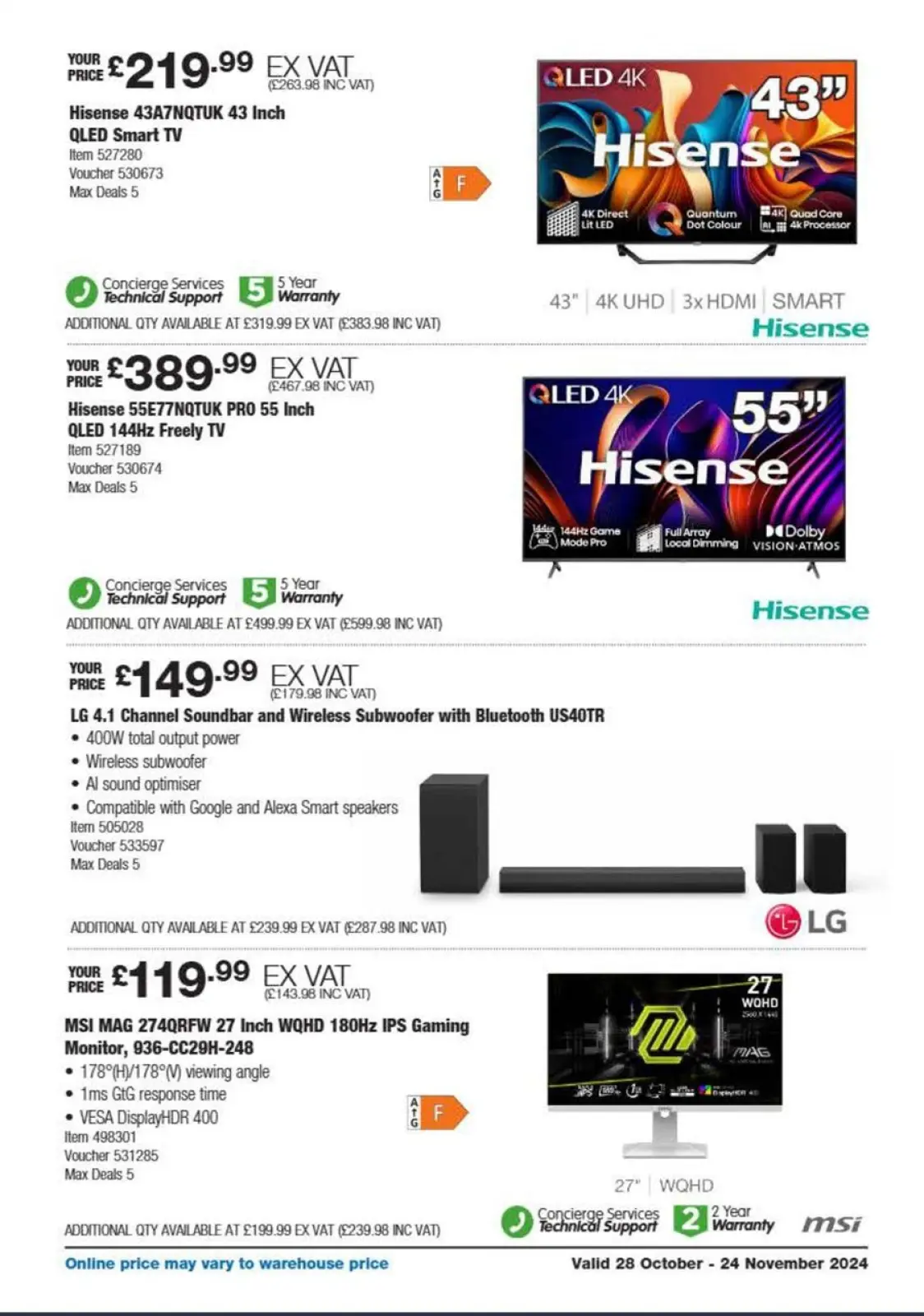 Página 3 en Ahorros exclusivos para miembros en Costco Reino Unido