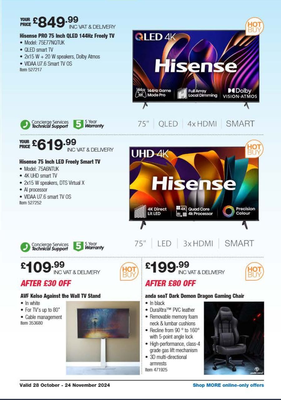 عروض كوستكو بريطانيا من 5 حتى 24 نوفمبر 2024 عروض خاصة بالأعضاء فقط - كوستكو - المملكة المتحدة - 5 نوفمبر 2024 – 24 نوفمبر 2024 - صفحة 27