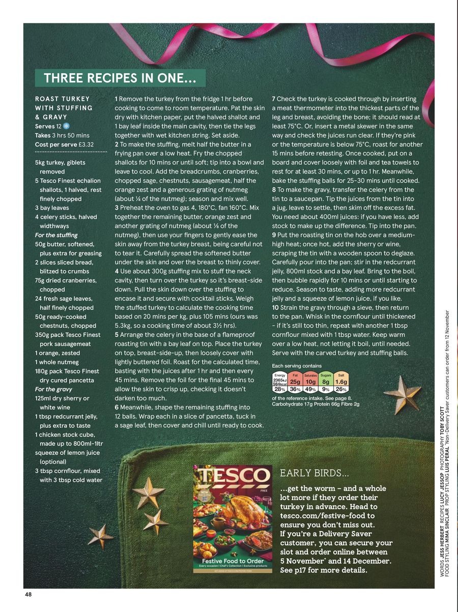 عروض تيسكو بريطانيا من 8 حتى 30 نوفمبر 2024 عروض ضخمة - تيسكو - المملكة المتحدة - 8 نوفمبر 2024 – 30 نوفمبر 2024 - صفحة 48