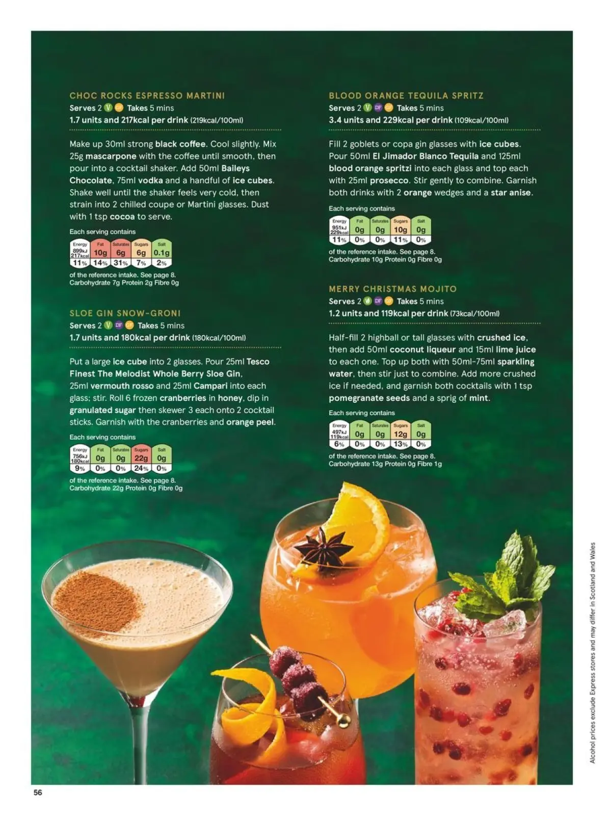 Página 56 en Levanta un brindis en Tesco Reino Unido