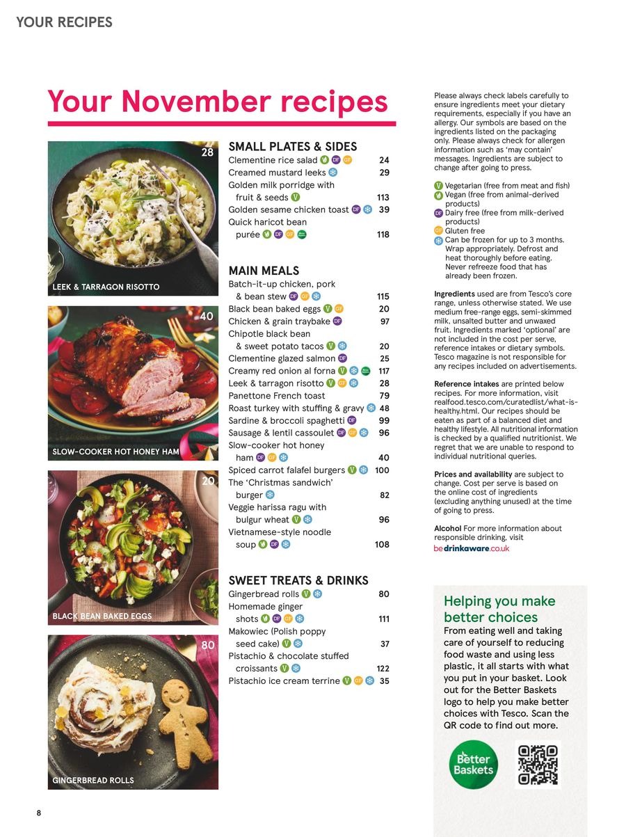 عروض تيسكو بريطانيا من 8 حتى 30 نوفمبر 2024 عروض ضخمة - تيسكو - المملكة المتحدة - 8 نوفمبر 2024 – 30 نوفمبر 2024 - صفحة 8